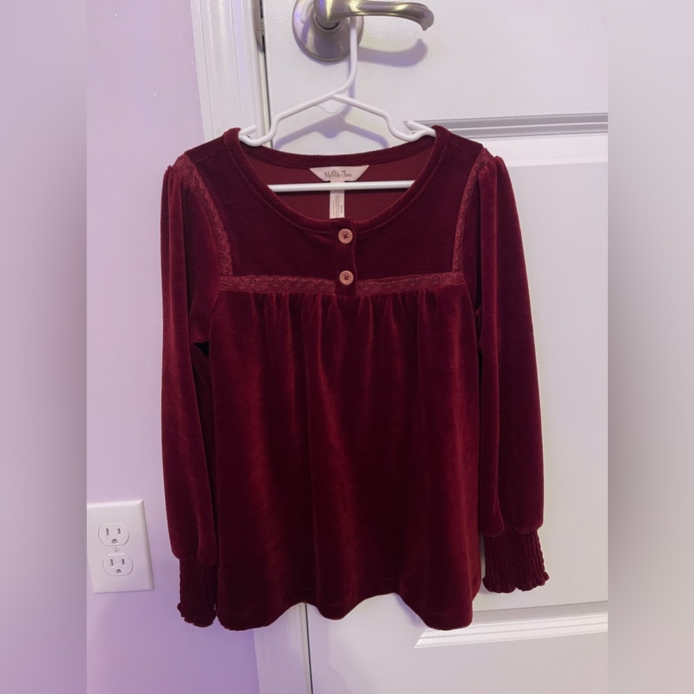 Matilda Jane velvet top size 8